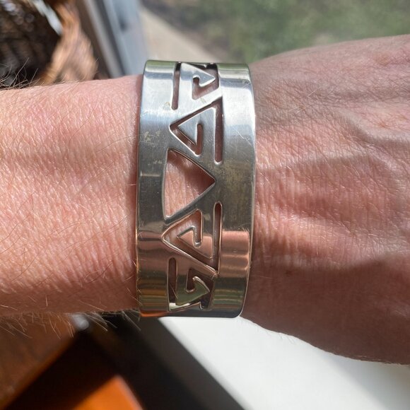 439-You ARM Strong and Beautiful Vintage Arm-let and Bracelet Combo❤ - Picture 9 of 12